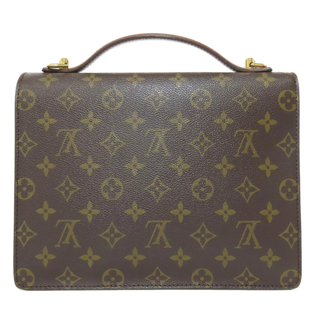 Louis Vuitton Canvas Handbag Monceau Monogram